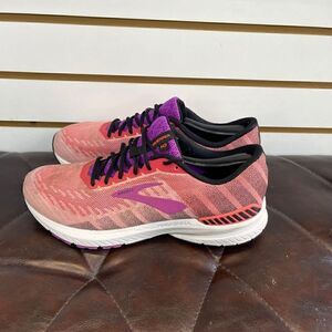 Brooks Womens Ravenna 10 1202861B615 Pink Running Shoes Sneakers Size 9.5 B